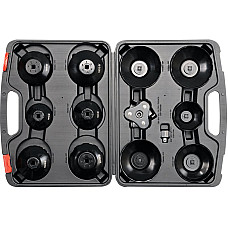 YT-0594 Set Chei Tubulare Pentru Filtru Ulei, 13 Buc