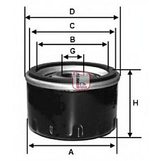 Filtru ulei SOFIMA S 4030 R