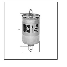 Filtru benzina MAHLE - Citroen Jumper, Peugeot Boxer