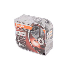 Bec incandescent A stabilit 2buc D2S 85V 35W P32D 2 luminozitate cu pina la 200% mai mare 20% lumina alba 250 metri lunga conului xenon Xenarc Night Breaker Laser 4350K potrive OSRAM OSR66240 XNL HCB