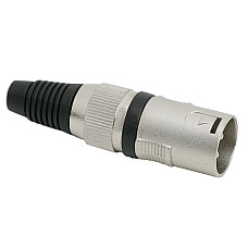 Fisa XLR  3 policu fleaca de prindere protectie pt. cablu