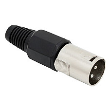 Fisa XLR  3 policu fleaca de prindere protectie pt. cablu