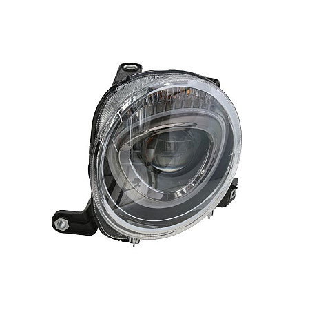 Far Lampa frontala Stanga halogen H7 electric cu motor bec ABARTH 500 / 595 / 695 500C / 595C / 695C FIAT 500 500 C MAGNETI MARELLI 712000815331