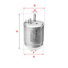 Filtru combustibil HYUNDAI I30 1.6D 11.16- SOFIMA S4129NR