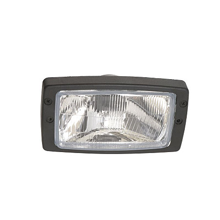 Far Headlamp L/R H4 manual insert colour: chromium-plated FENDT 300 F ZETOR 10000 2000 3000 4000 5000 6000 7000 8000 9000 FORTERRA MAJOR PROXIMA SUPER UR ZTS AMMANN AV WESEM RE.21178.01