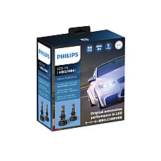 Bec, far faza lunga Bec LED A stabilit 2buc HB3/4 12/24V 20W P20d/P22d Nici o certificare de aprobare Ultinon Pro9000 HL alb 5800K PHILIPS PHI 11005U90CWX2