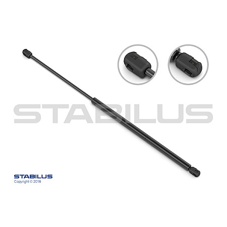 Amortizor capota Arcul cu gaz capota motor Dreapta/Stanga lungime maxima: 622mm sUV:212mm cu oprire LAND ROVER RANGE ROVER II AUTOTURISM DE TEREN INCHIS 07.94-03.02 STABILUS STA5862ZB