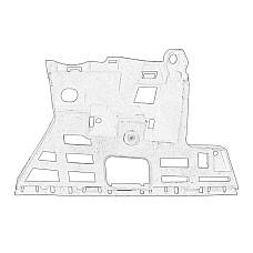 Suport, bara protectie Suport bara Stanga SKODA FABIA I FABIA I PRAKTIK FABIA II ROOMSTER ROOMSTER PRAKTIK 1.2-1.9D 10.05-12.14 OE SKODA 5J0 807 055