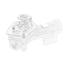 termostat carcasa Thermostat housing with seal OPEL INSIGNIA A SIGNUM VECTRA C VECTRA C GTS 2.8 08.05-03.17 OE OPEL 12638186