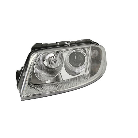 Far Lampa frontala Stanga H7/H7 electric fara motoras culoare insert: argintiu VW PASSAT B5.5 TYC TYC 20-6244-05-2