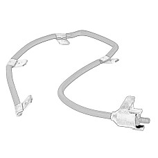 Bujie incandescenta Glow plug FORD C-MAX FIESTA IV FOCUS C-MAX FOCUS I FOCUS II GALAXY II MONDEO IV S-MAX TRANSIT CONNECT 1.6/1.6D/1.8D 10.98-06.15 OE FORD 1745678