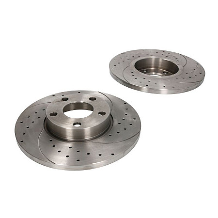 Disc frana de performanta High efficiency brake discs 2 buc SPEEDMAX Cut Driled fata L R diametru exterior 288 mm grosime 15 fits AUDI 100 C4 A4 B5 A6 18 25D 1290 0901 5201 01 0311PTUOTUV