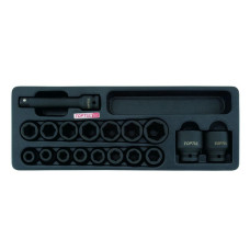 Unelte (inserturi) pentru carucioare Introduceti tava cu instrumente pentru carucior 1/2 setul de instrumente 18 szt. dimensiune cartus: 136x364 mm TOPTUL GCAT1807