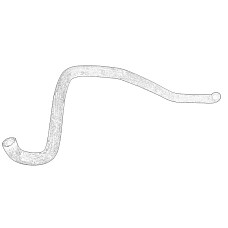 Cuplaj conducta lichid racire Furtunul de racire cu ulei PERKINS 3482V082