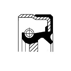 Simering etansare Carcasa ventilator radiator CORTECO CO12017221B