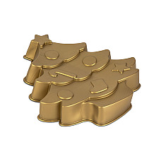 Form de copt din silicon - brad - 28 x 25 x 4,5 cm