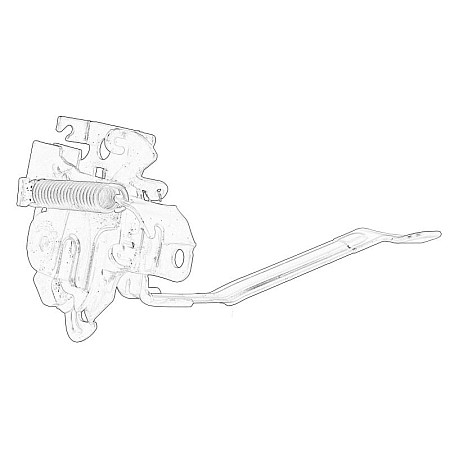 Inchizatoare capota Incuietoare capota motor TOYOTA AURIS 10.12-12.18 OE TOYOTA 53510-02480