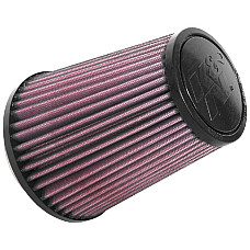 Filtru universal (con, airbox) Universal filter cone airbox filter length: 152mm outer diameter of the base: 127mm flange diameter 79mm - catalogue: www.knfilters.com K&amp;N FILTERS RU-3250