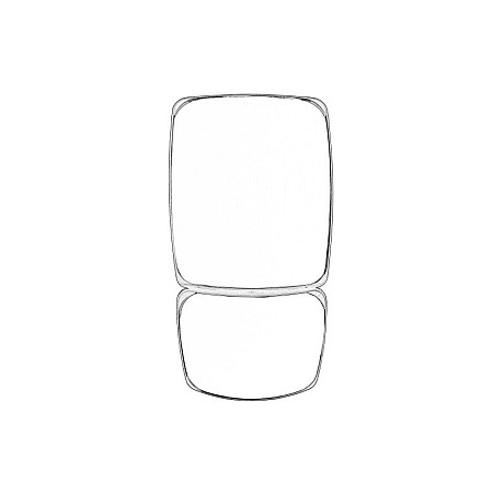 Oglinda exterioara Side mirror CASE IH 105 C 110 U 120 U 55 C 65 C 75 C 95 C 100 110 120 CASE-STEYR 4055S KOMPAKT 4065S KOMPAKT 4075 KOMPAKT 4095 KOMPAKT 4105 KOMPAKT 4115 KOMPAKT OE CASE 48079738-CNH