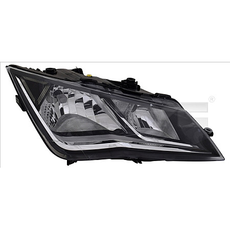 Far Lampa frontala Stanga H7/H7/LED electric cu motor SEAT LEON LEON SC LEON ST LEON ST/KOMBI LEON/HATCHBACK 01.17- TYC TYC 20-17466-06-2