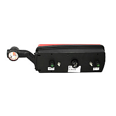 Stop spate Rear lamp R ECOPOINT II with extension arm lamp connector: 2x ASS2 2PIN/ASS2 7PIN ASPOCK A25-2910-511