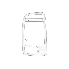 Cadru, oglinda exterioara Carcasa brat oglinda Stanga MERCEDES SPRINTER 35-T B906 SPRINTER 3-T B906 06.06- OE MERCEDES 000 813 04 36