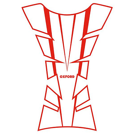 Accesorii moto Tankpad ARROW OXFORD autocolant rosu pentru rezervor OX541