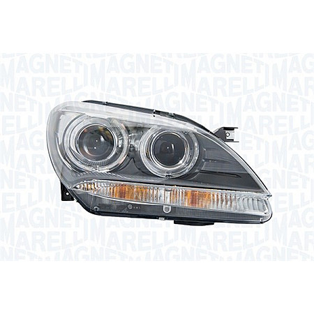 Far Lampa frontala Stanga bi-xenon D1S/H3/LED automat bec culoare semnalizator: portocaliu  BMW 6 F12 6 F13 6 GRAN COUPE F06 MAGNETI MARELLI 711451000652