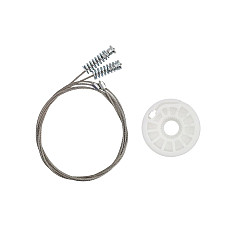 Set reparat, macara geam Trusa de reparatie a liftului pentru ferestre Spate Dreapta/Stanga Cabluri PEUGEOT 508 I 508/KOMBI 11.10-12.18 BLIC 6205-08-035814P