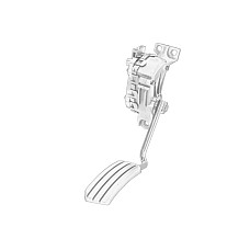 Senzor, pedala acceleratie EN Accelerator pedal potentiometer fara cruise control NISSAN PRIMASTAR OPEL VIVARO A RENAULT TRAFIC II 1.9D-2.5D 03.01- OE RENAULT 77 00 313 060