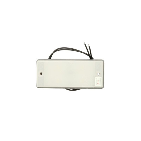 Iluminare interior Interior lighting lamp white LED 12/24V surface length 1076mm width 456mm height 244mm with switch 054m wire blured milk lampshade TRUCKLIGHT IL-UN016