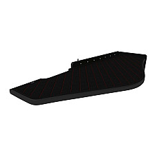 Raft interior cabina ofer Raftul cabinei lung Panou LED lumina alba lung culoare: negru/rosu serie: ELEGANCE RENAULT F-CORE F-CORE FT25 BLACK/RED