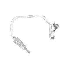 Senzor, temperatura gaze evacuare Exhaust gas temperature sensor egr valve NISSAN NV400 OPEL MOVANO B RENAULT KOLEOS II MASTER III 2.0D/2.3D 05.14- OE RENAULT 22 64 027 22R