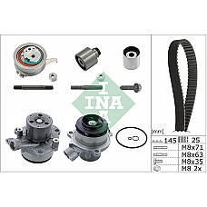 Set pompa apa + curea dintata Timing set belt + pulley + water pump AUDI A1 A3 A4 ALLROAD B8 A4 ALLROAD B9 A4 B8 A4 B9 A5 A6 C7 Q2 Q3 Q5 TT SEAT ALHAMBRA ATECA LEON LEON SC LEON ST 1.6D/2.0D 11.07- INA 530 0650 32