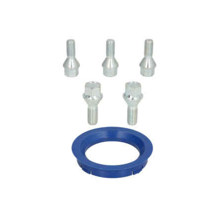 Trusa de montare a jantei de aliaj Fitting kit FZ15 74.1-57.1 B B13 60 cone M14x15 L28 1 kit / 1 wheel - 5 holes ITWHEELS ITW49027