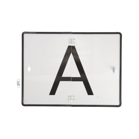 Semn de avertizare Marking plate A/ADR 1pcs CARGOPARTS CARGO-T016