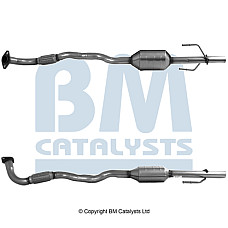 Catalizator EURO 4 OPEL COMBO TOUR COMBO/MINIVAN CORSA C CORSA C/HATCHBACK MERIVA A 1.7D 09.00- BM CATALYSTS BM80194H