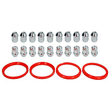 Trusa de montare a jantei de aliaj Fitting kit R 76x641 N M12x15 K19 CLOSED 1 kit / 4 wheels - B/N qty 20 MAK MAK 8000000307