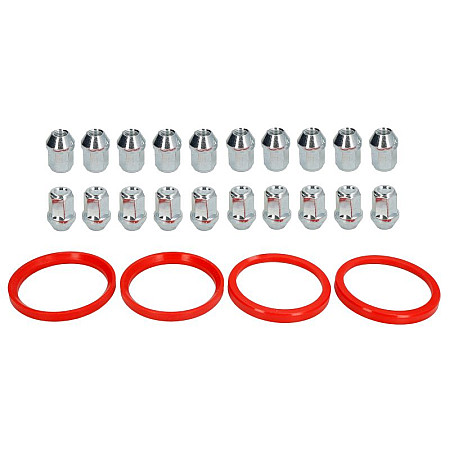 Trusa de montare a jantei de aliaj Fitting kit R 76x641 N M12x15 K19 CLOSED 1 kit / 4 wheels - B/N qty 20 MAK MAK 8000000307