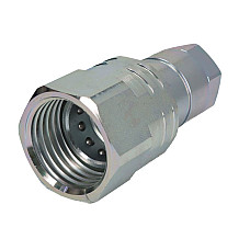 Cuplaj hidraulic EN mushroom-shaped valve drept 100l/min. FASTER VV 34 GAS F