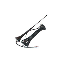 Antena Car aerial rod length 340 mm hose length 4500 mm tilt possibility: 60 degrees roof with an amplifier OPEL SEAT SKODA TOYOTA VW KUFIETA AS17/PUD