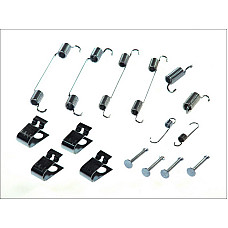Set accesorii, sabot de frana Set de montaj pantofi de frana SUMITOMO SUBARU JUSTY I SUZUKI ALTO I ALTO II ALTO III ALTO IV ALTO V ALTO VI IGNIS I WAGON R+ 0.8-1.3 06.82- QUICK BRAKE QB105-0722