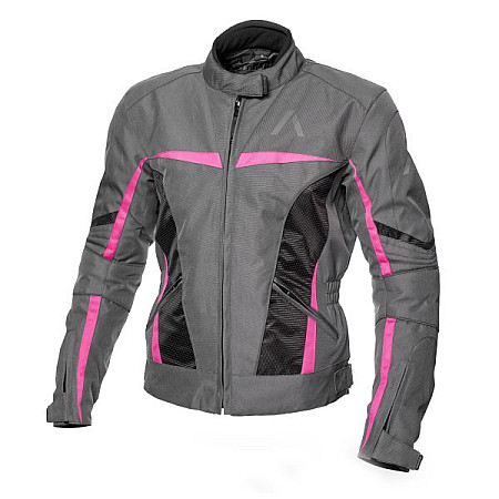 Jachete textile Jackets touring ADRENALINE LOVE RIDE 2.0 PPE colour neagra/grey/pink size XS ADRENALINE A0230/20/13/XS