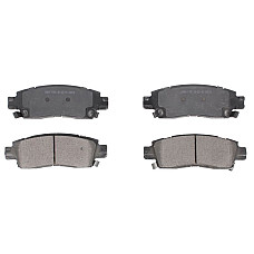 Set placute de frana Spate EN no ECE R90 certification BUICK ENCLAVE CHEVROLET TRAILBLAZER GMC ACADIA ENVOY SAAB 9-7X 3.6/4.2/5.3 09.01-04.17 USA PMD883AT