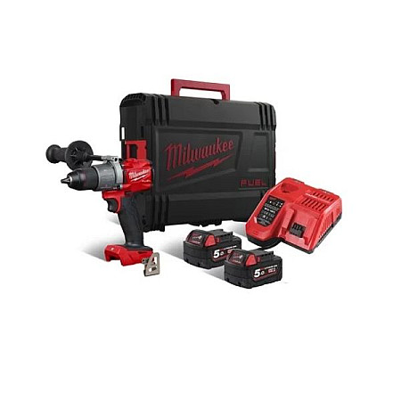 Surubelnita burghiu Drill-screwdriver impact power supply: battery-powered M18 FPD2-502X 15-13mm voltage: 18V maximum torque: 135Nm 2 x 5 Ah Li-Ion MILWAUKEE 4933464264