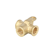 Cap de cuplare Montare TEKALAN Conector T cu trei cai M16x15 metal cantitate per impachetare: 1buc cu paranteze de montaj RAUFOSS 623 7863