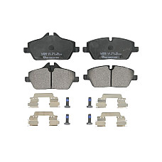 Set placute de frana Fata BMW 1 E81 1 E82 1 E87 1 E88 2 F45 MINI F55 F56 F57 R56 R57 R58 R59 CLUBMAN F54 CLUBMAN R55 1.2-Electric 06.04- BRECK 23915 00 701 00