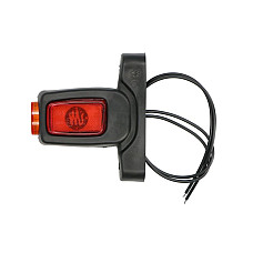 Lampa gabarit Outline marker lights L shape: rectangular orange/red/white LED surface hose length 330 on short arm 12/24V IP6K9K WAS 2053L W62 LOGO