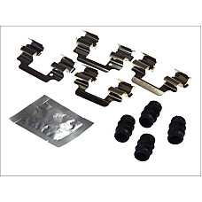 Set accesorii, placute frana Kit montare placute frana Spate VOLVO S40 II S60 II S80 II V60 I V70 II V70 III XC60 I XC70 II 1.5-4.4 01.01-12.18 QUICK BRAKE QB109-1806