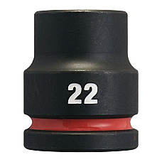 "Tubulare si accesorii Socket impact Hexagonal 3/4"" metric size: 22 mm finish: neagra / phosphate" MILWAUKEE 4932480364